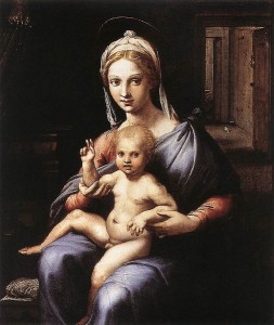 Giulio Romano: Madonna col Bambino